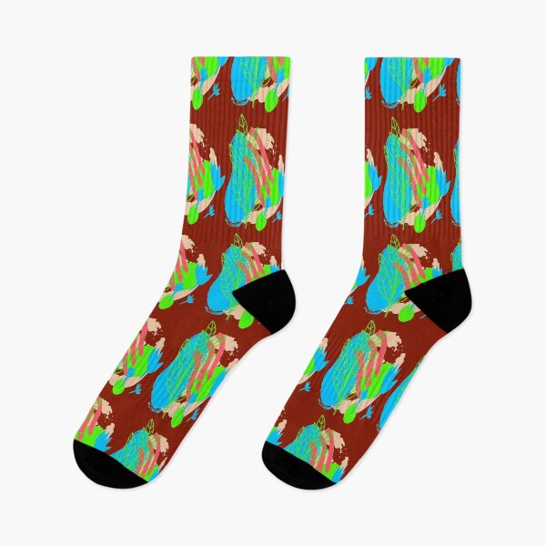 Item preview, Arte Abstracto Psychedelic, Abstract Leaves and Shapes, Vibrant Abstract Art Design. designed and sold by Adri Barnard.