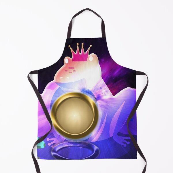 Item preview, blacklight frog hypercolor - frog on a mushroom galaxy designed and sold by Long Exposure.