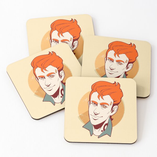 Item preview, Atlas Rhys  in warm colors | Borderlands fan art designed and sold by warmfuzzylogic.