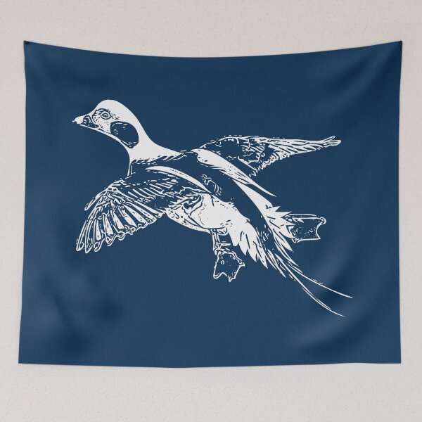 Item preview, Longtail Duck White Print  designed and sold by designsasstultd.