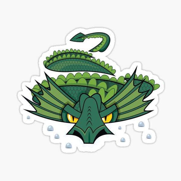 Norfolk Sea Serpent Sticker