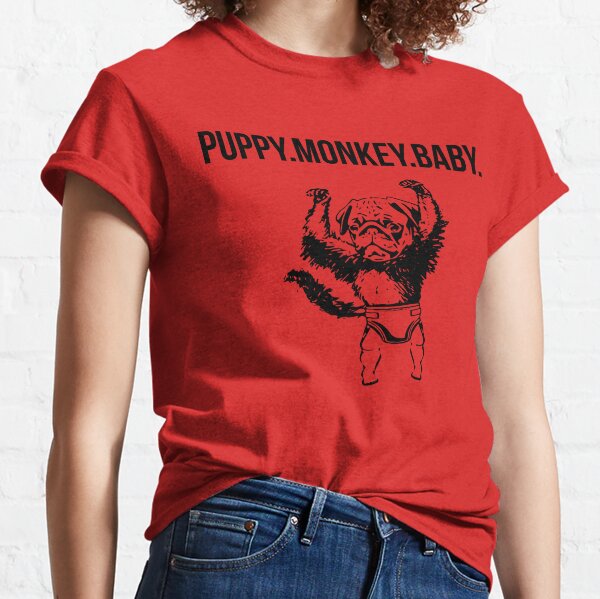 Puppy Monkey Baby - shirt Classic T-Shirt