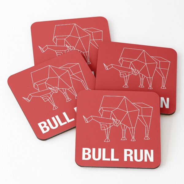 Item preview, White bull run for online retail traders designed and sold by cinemadnesshirt.