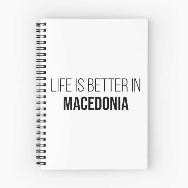 Item preview, Life is better in Macedonia designed and sold by XCIV.
