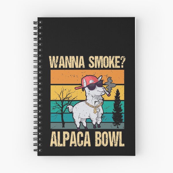 Artikelvorschau, Wanna Smoke Alpaca Bowl - Alpaka lustig trend Lama entworfen und verkauft von redshirtz.