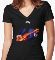 Dire Straits Women's Fitted V-Neck T-Shirt