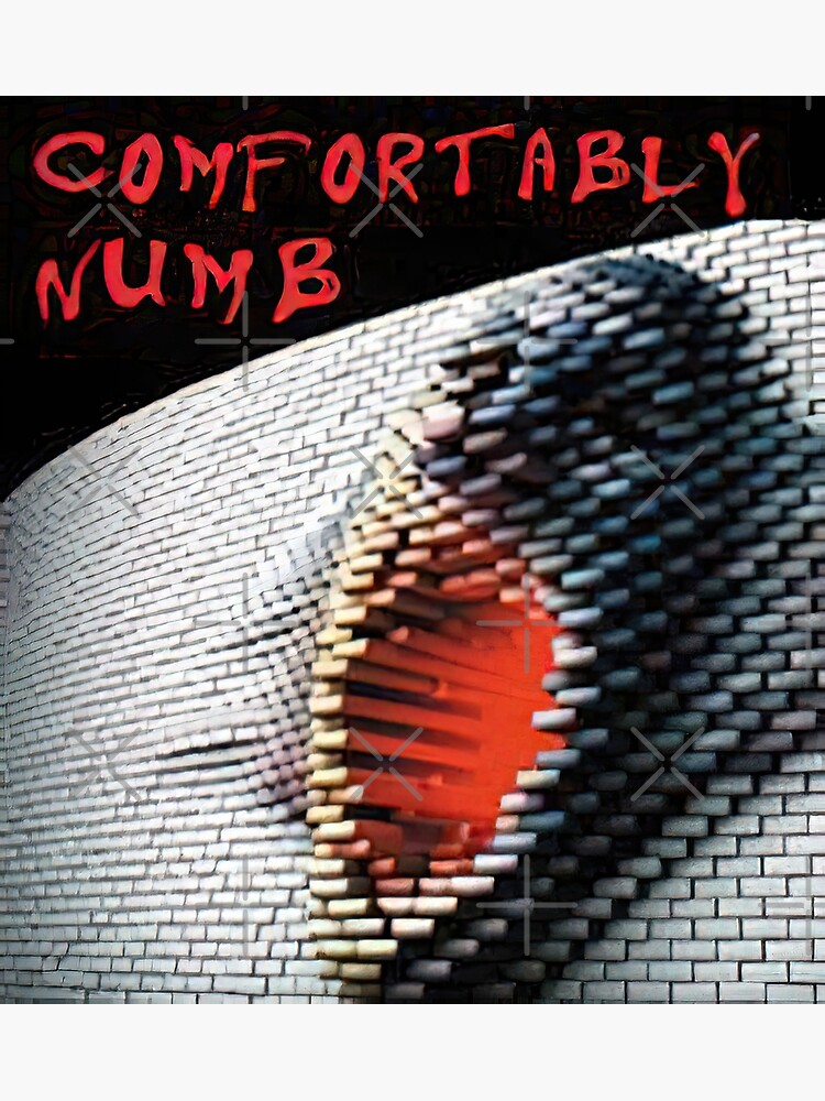 "PINK FLOYD THE WALL COMFORTABLY NUMB" Poster for Sale by
