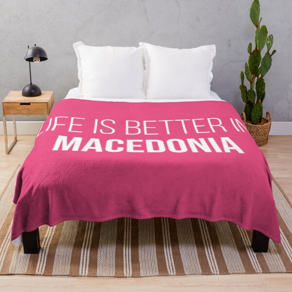 Item preview, Life is better in Macedonia for Women designed and sold by XCIV.