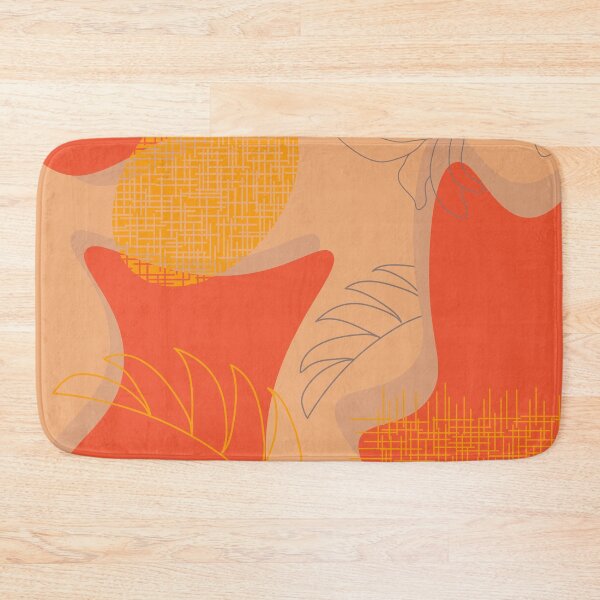Item preview, Yellow grid on red designed and sold by Iryna Pakhomova.