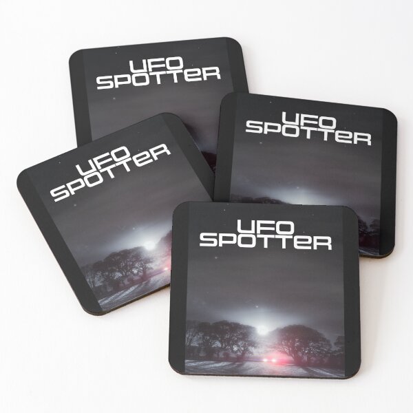 Item preview, UFO spotter lone car in a dark field designed and sold by simonbratt.