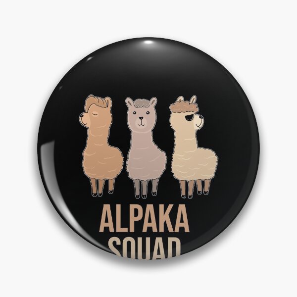 Artikelvorschau, Alpaka Squad - Niedlich Trend Flauschig Lama Motiv entworfen und verkauft von redshirtz.