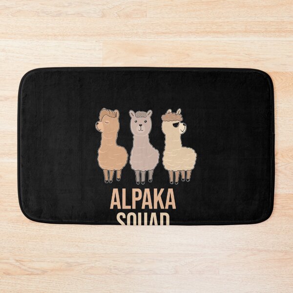 Artikelvorschau, Alpaka Squad - Niedlich Trend Flauschig Lama Motiv entworfen und verkauft von redshirtz.