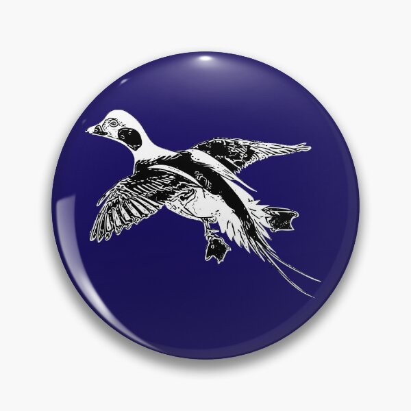 Item preview,  Longtail Duck White over Black Print  designed and sold by designsasstultd.