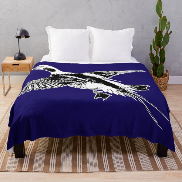 Item preview, Longtail Duck White over Black Print designed and sold by designsasstultd.