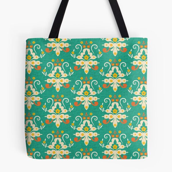 Item preview, Modern Damask Green Teal designed and sold by susycosta.