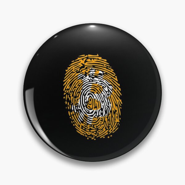 Item preview, Bitcoin BTC Fingerprint Cryptocurrency designed and sold by mBshirts.