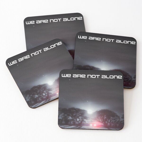 Item preview, We are not alone UFO artwork designed and sold by simonbratt.