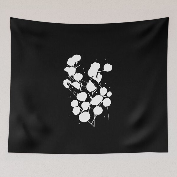 Item preview, Hand holding flower siluette designed and sold by ImpulseGarment.