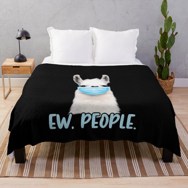 Item preview, EW. People. Alpaca Pandemic Mouthguard Llama Motif designed and sold by redshirtz.