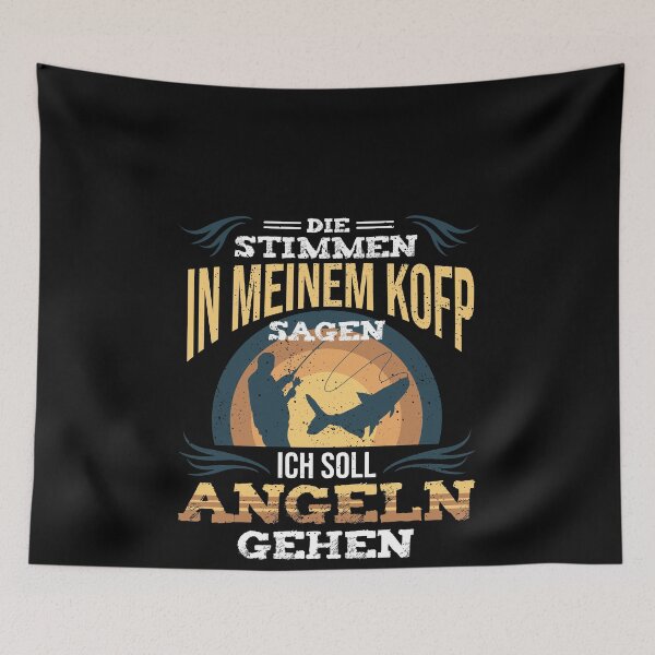 Item preview, I Should Go Fishing - Angler Fishing Fish Motif designed and sold by redshirtz.
