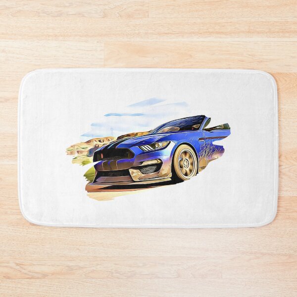 Item preview, Mustang GT500 Action Art Print designed and sold by Auto-Prints.