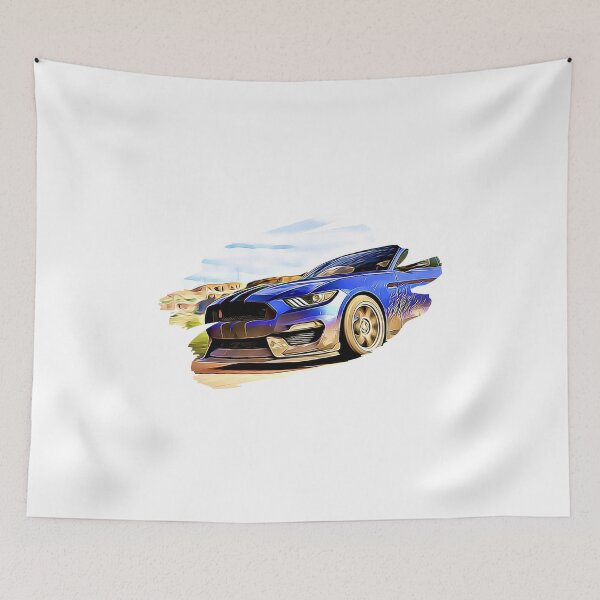 Item preview, Mustang GT500 Action Art Print designed and sold by Auto-Prints.