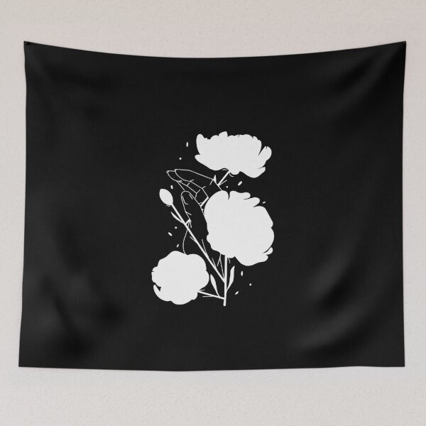 Item preview, Hand holding flower siluette designed and sold by ImpulseGarment.