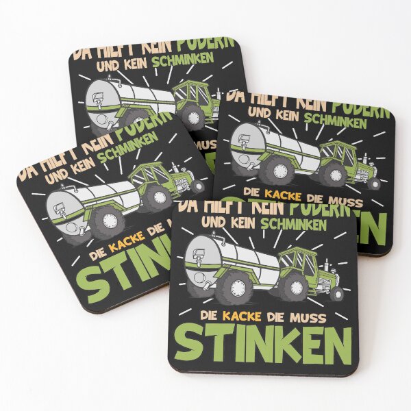 Item preview, Pudern Schmicken Stinken - farmer slurry driver designed and sold by redshirtz.