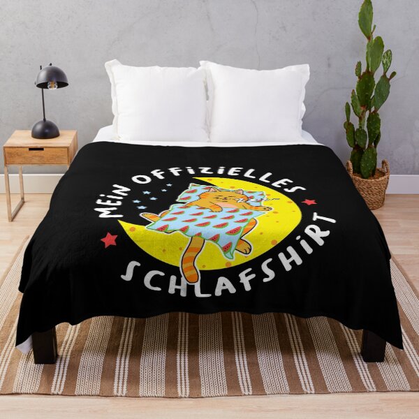 Item preview, My Official Sleepshirt - Cats Cute Moon designed and sold by redshirtz.