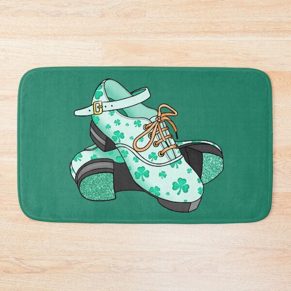 Item preview, St Patricks Day | Shamrock Irish Dance Hard Shoes designed and sold by theBlueKazoo.
