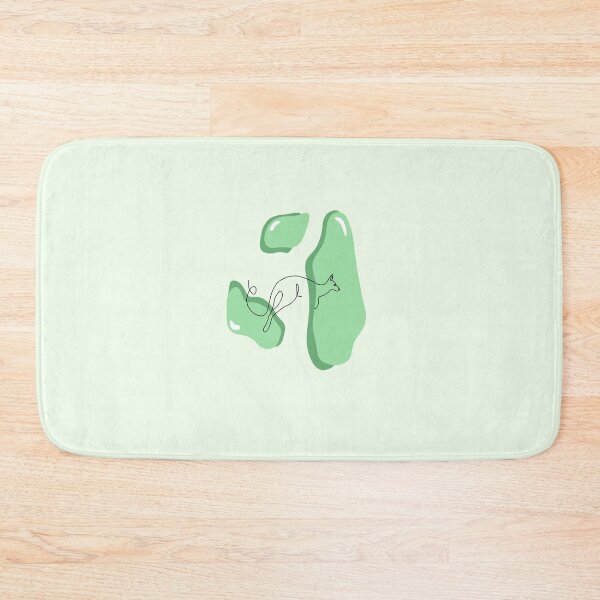 Item preview, Green Line Art Kangaroo designed and sold by KyraSchwedersky.