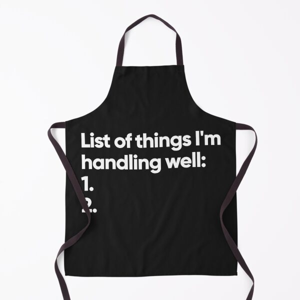 Item preview, List of things I'm handling well designed and sold by Bojkiw.