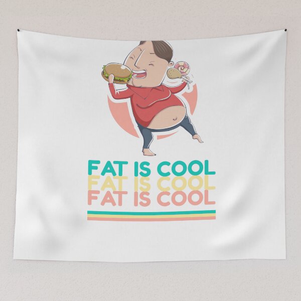 Item preview, FAT IS COOL designed and sold by 30-Merch.