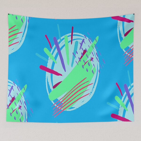 Item preview, Arte Abstracto Psychedelic, Multicolored Wacky Shapes, Abstract Art Design nr 2 designed and sold by Adri Barnard.