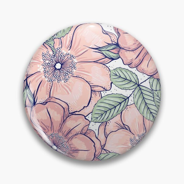 Item preview, FLOWER PATTERN, HAND PAINTED FLOWERS designed and sold by angelescar.