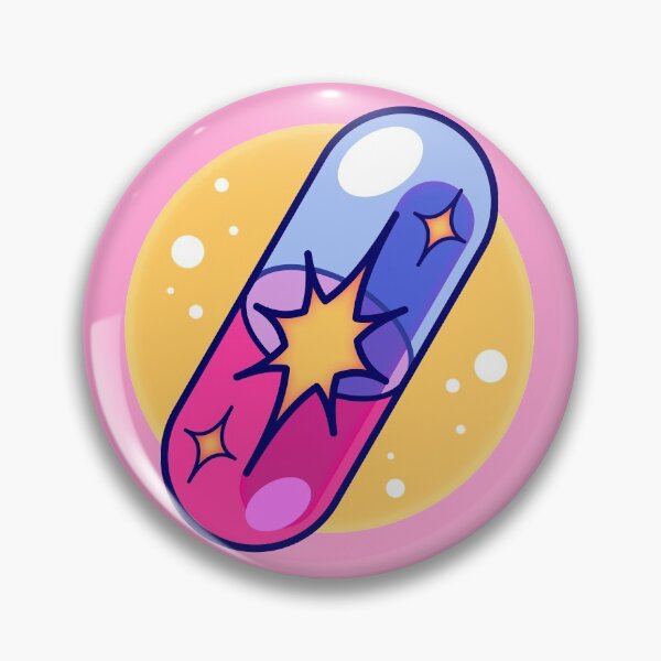 Item preview, Magic Pill on pink background | medication and self-care designed and sold by warmfuzzylogic.
