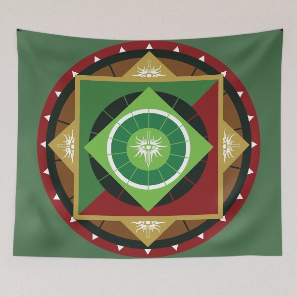 Item preview, Inquisition Mandala - Dragon Age Geometric Art designed and sold by Yannick Toney.