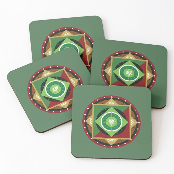 Item preview, Inquisition Mandala - Dragon Age Geometric Art designed and sold by Yannick Toney.