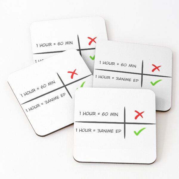 Item preview, 1 Hour = 3 Anime episodes designed and sold by TheVirtualShop.