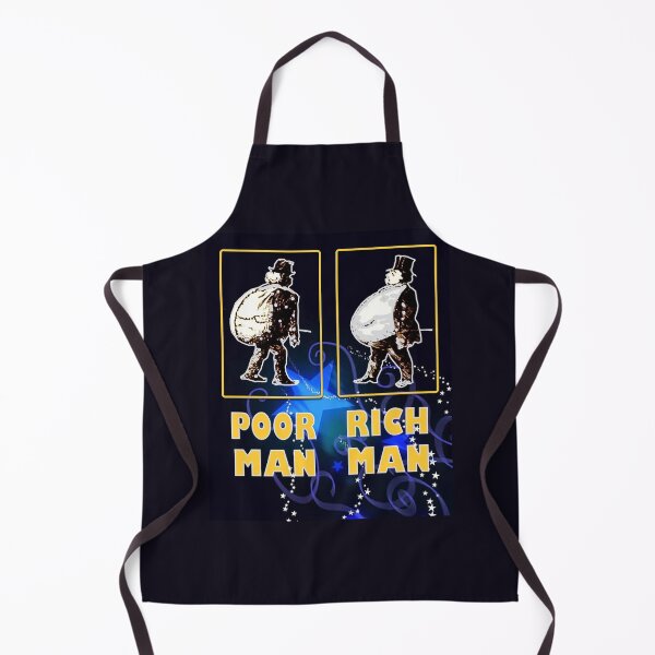 Item preview, POOR MAN,RICH MAN funny T shirt designed and sold by arkanabbas2000.