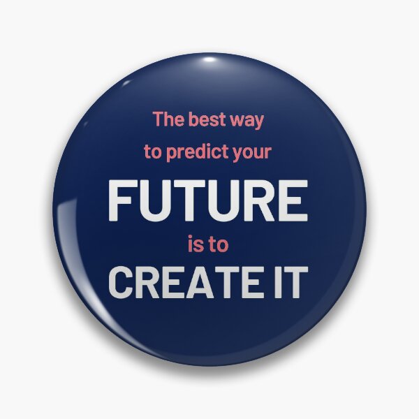Item preview, The Best Way To Predict Your Future Is To Create It Abraham Lincoln Quote (Retro) designed and sold by DesignsofNote.