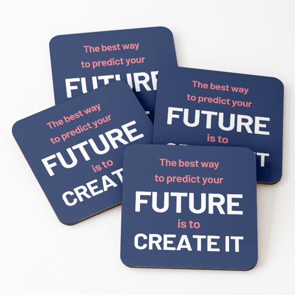 Item preview, The Best Way To Predict Your Future Is To Create It Abraham Lincoln Quote (Retro) designed and sold by DesignsofNote.