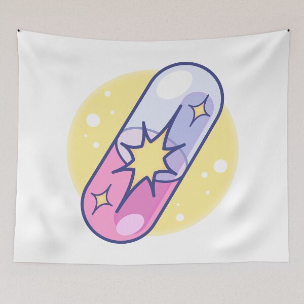 Item preview, Pastel Magic Pill | medication and self-care designed and sold by warmfuzzylogic.