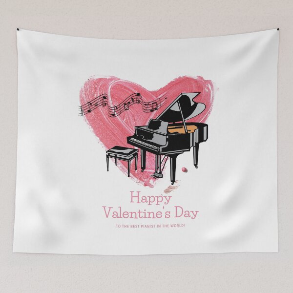 Item preview, Happy Valentine's Day - To The Best Pianist in the World! designed and sold by glide-products.