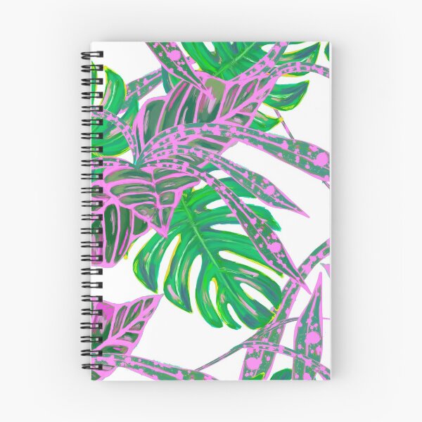 Item preview, Colorful Tropical Leaves Pattern designed and sold by 30-Merch.