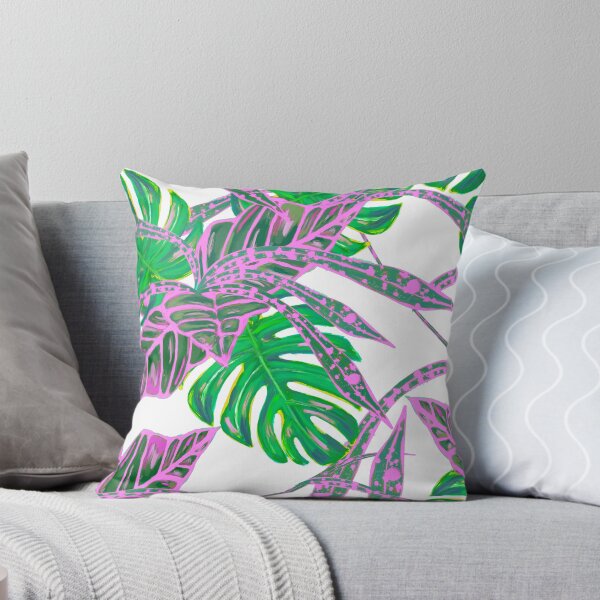 Item preview, Colorful Tropical Leaves Pattern designed and sold by 30-Merch.