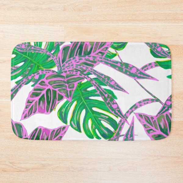 Item preview, Colorful Tropical Leaves Pattern designed and sold by 30-Merch.
