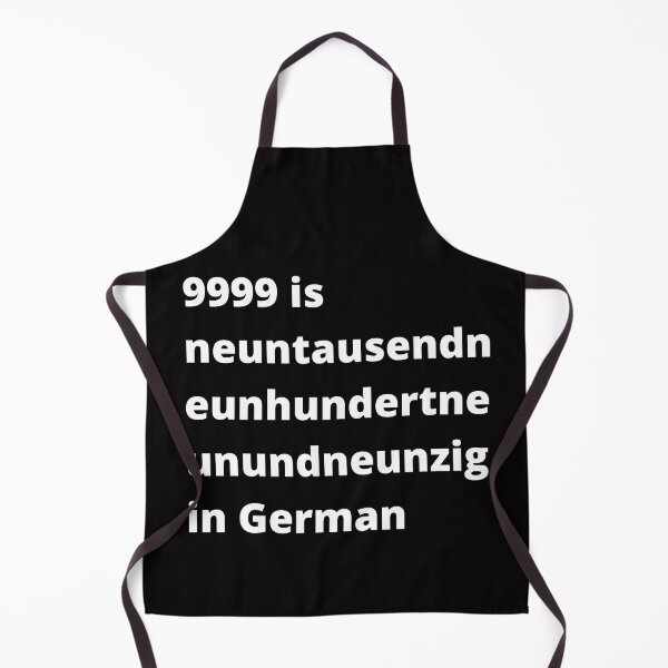 Item preview, 9999 is neuntausendneunhundertneunundneunzig in German designed and sold by obinrebel.