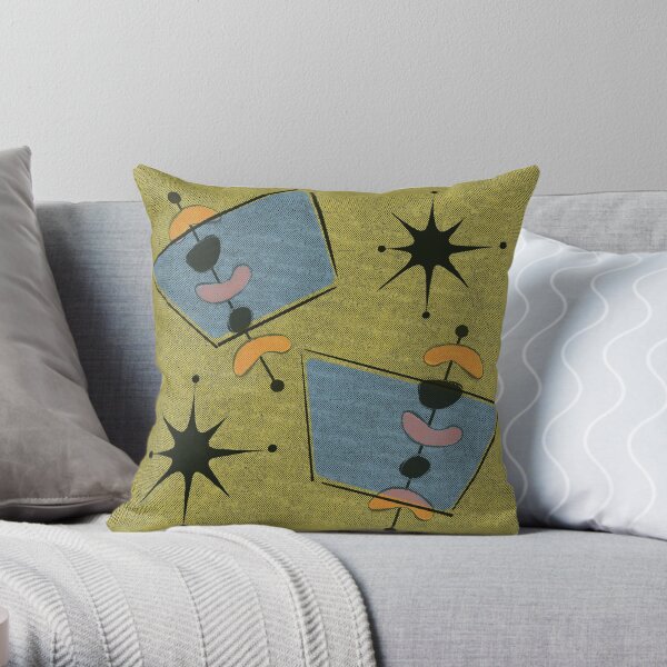 Floating Galaxy Throw Pillow