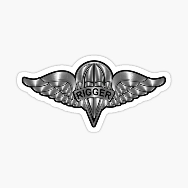 Aperçu de l'œuvre Parachute Rigger - Des soldats aéroportés incroyables créée et vendue par SoldierAlways.